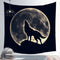 Moon Stars Tapestry Printed Mandala Bohemia Wall Hanging Towel