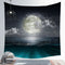 Moon Stars Tapestry Printed Mandala Bohemia Wall Hanging Towel