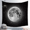 Moon Stars Tapestry Printed Mandala Bohemia Wall Hanging Towel