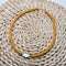 Mix Color Soft Pottery Beads Choker Necklace