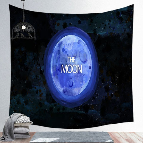 Moon Stars Tapestry Printed Mandala Bohemia Wall Hanging Towel