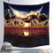 Moon Stars Tapestry Printed Mandala Bohemia Wall Hanging Towel