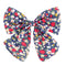 Floral Cotton Hair Bow