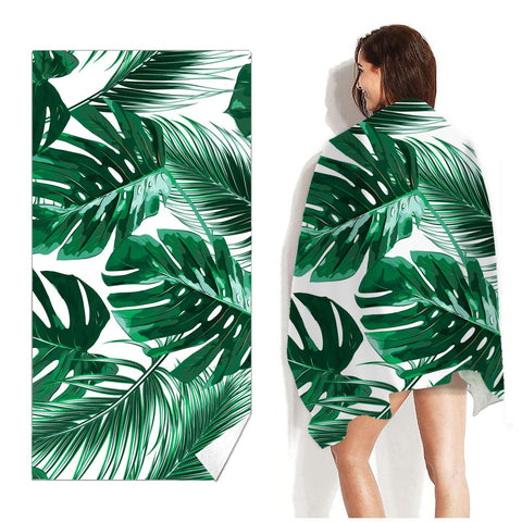 Flamingo and Abstract Patterns Beach towels