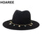 HOAREE  Panama  Fedora Straw Sunhat