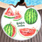 Bohemia Style Watermelon  Beach Towel