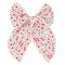 Floral Cotton Hair Bow