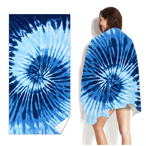 Flamingo and Abstract Patterns Beach towels