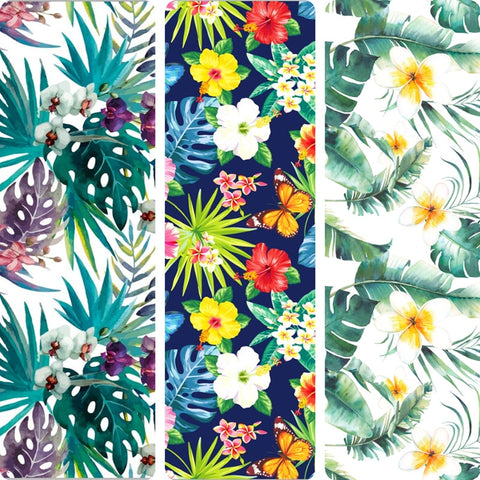 Flamingo and Abstract Patterns Beach towels