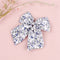 Floral Cotton Hair Bow