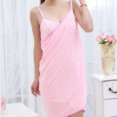 Wearable Bath Towel and  Robes Dress