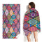 Flamingo and Abstract Patterns Beach towels