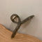 Solid Big Hair Claws Elegant Frosted Acrylic Hair Clips Hairpins Barrette