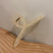 Solid Big Hair Claws Elegant Frosted Acrylic Hair Clips Hairpins Barrette
