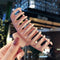 Solid Big Hair Claws Elegant Frosted Acrylic Hair Clips Hairpins Barrette