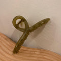 Solid Big Hair Claws Elegant Frosted Acrylic Hair Clips Hairpins Barrette