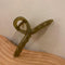 Solid Big Hair Claws Elegant Frosted Acrylic Hair Clips Hairpins Barrette