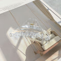 Solid Big Hair Claws Elegant Frosted Acrylic Hair Clips Hairpins Barrette
