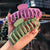 Solid Big Hair Claws Elegant Frosted Acrylic Hair Clips Hairpins Barrette