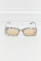 Tortoiseshell Rectangle Polycarbonate Sunglasses