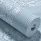 European style large Embossed Flower wallpaper