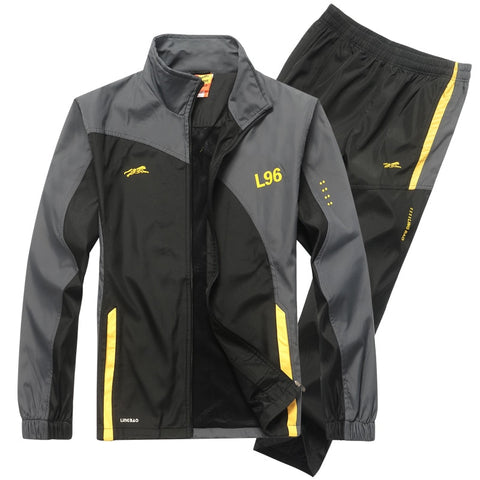 Men L96 Tracksuit Casual Sportswear Two Piece Set