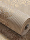 European style large Embossed Flower wallpaper