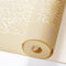 European style large Embossed Flower wallpaper