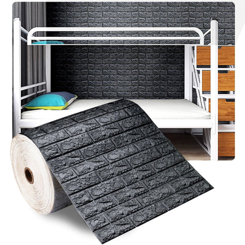 3D Self-Adhesive Wallpaper Brick Wall Stickers