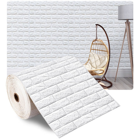 3D Self-Adhesive Wallpaper Brick Wall Stickers