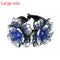 Molans Rhinestone  Flower Hair Clip Barrettes