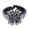 Molans Rhinestone  Flower Hair Clip Barrettes