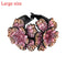Molans Rhinestone  Flower Hair Clip Barrettes