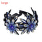 Molans Rhinestone  Flower Hair Clip Barrettes