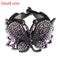 Molans Rhinestone  Flower Hair Clip Barrettes