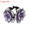 Molans Rhinestone  Flower Hair Clip Barrettes