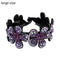 Molans Rhinestone  Flower Hair Clip Barrettes
