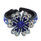 Molans Rhinestone  Flower Hair Clip Barrettes