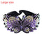 Molans Rhinestone  Flower Hair Clip Barrettes