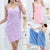 Wearable Bath Towel and  Robes Dress