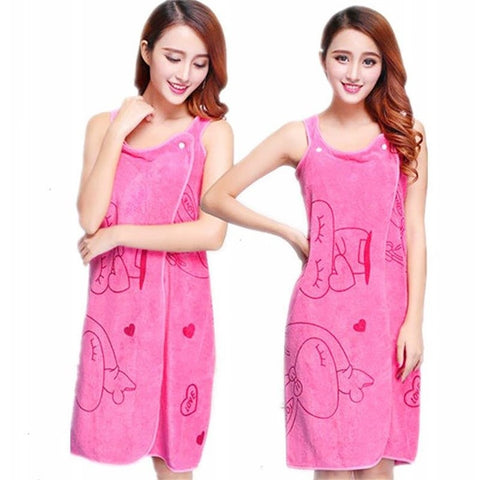 Beach Towel For Lady Wearable Fast Drying - Fabulous Trendy Items