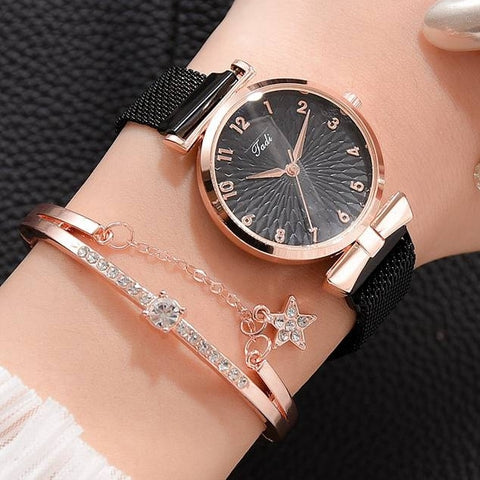 Women Bracelet Quartz Watches For Women Magnetic Watch Ladies Sports - Fabulous Trendy Items
