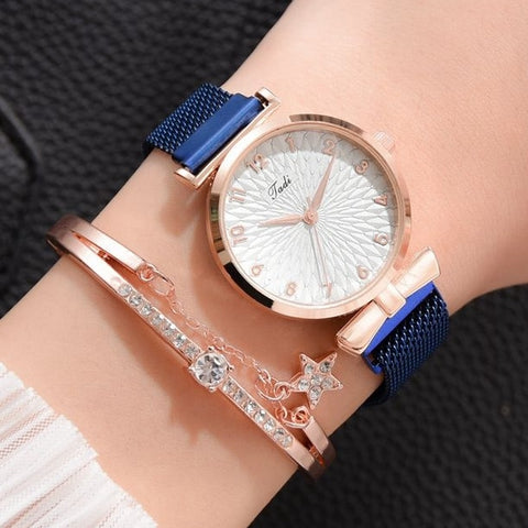 Women Bracelet Quartz Watches For Women Magnetic Watch Ladies Sports - Fabulous Trendy Items