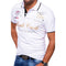 ZOGAA Men Polo Shirt Short Sleeve Cotton Casual