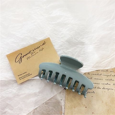 Sweet Scrub Color Acrylic Grasp Hair Clip
