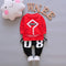 New Spring Autumn Baby Fashion Clothes Kid Boys Girls T Shirt Pants 2Pcs/sets Children Infant Clothing Toddler Cotton Sportswear - Fabulous Trendy Items