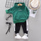 New Spring Autumn Baby Fashion Clothes Kid Boys Girls T Shirt Pants 2Pcs/sets Children Infant Clothing Toddler Cotton Sportswear - Fabulous Trendy Items