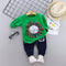 New Spring Autumn Baby Fashion Clothes Kid Boys Girls T Shirt Pants 2Pcs/sets Children Infant Clothing Toddler Cotton Sportswear - Fabulous Trendy Items