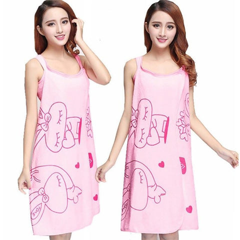 Beach Towel For Lady Wearable Fast Drying - Fabulous Trendy Items