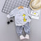 New Spring Autumn Baby Fashion Clothes Kid Boys Girls T Shirt Pants 2Pcs/sets Children Infant Clothing Toddler Cotton Sportswear - Fabulous Trendy Items